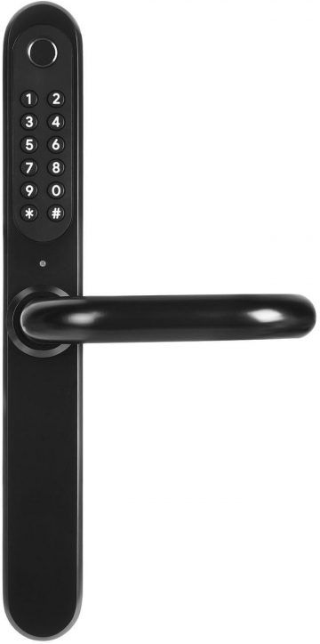 Дверная ручка с контроллером доступа EURA ELH-30H4 Black Дверная ручка с контроллером доступа EURA ELH-30H4 Black