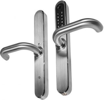 Дверная ручка с контроллером доступа EURA ELH-30H4 Silver Дверная ручка с контроллером доступа EURA ELH-30H4 Silver