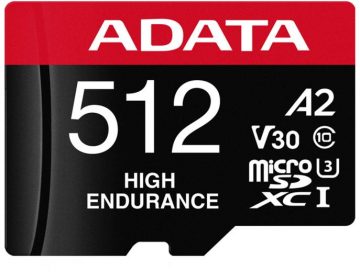 Карта памяти microSD Adata высокой емкости 512 ГБ UHS1 U3 V30 A2 100/85 МБ/с + адаптер Карта памяти microSD Adata высокой емкости 512 ГБ UHS1 U3 V30 A2 100/85 МБ/с + адаптер