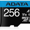 Adata microSD Premier 256 ГБ UHS1/CL10/A1 + адаптер