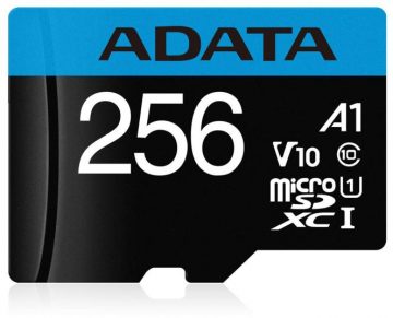 Карта памяти Adata microSD Premier 256 ГБ UHS1/CL10/A1 + адаптер Карта памяти Adata microSD Premier 256 ГБ UHS1/CL10/A1 + адаптер