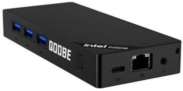 Мини-компьютер Qoobe SUC N100/16 ГБ/512 ГБ SSD/Win 11 Pro, черный