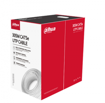 Vītā pāra UTP sakaru kabelis DAHUA PFM920I-5EUNVītā pāra UTP sakaru kabelis DAHUA PFM920I-5EUN