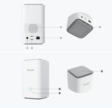 Reolink Home Hub 1 līdz 8 kameras