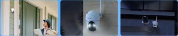 Reolink Argus Series B430 taaslaetav 5MP WiFi USB-C IP-kaamera, valge