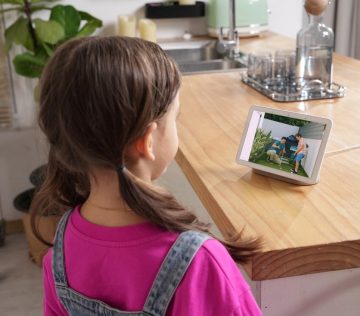 Reolink E340 IP kamera iekštelpām, rotējoša, 8MPx WiFi, balta