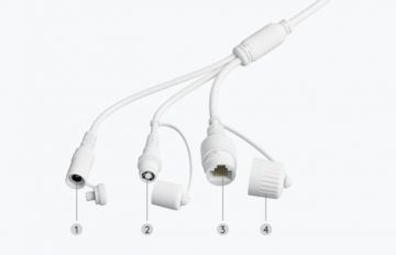 Reolink P320 5MP POE IP kamera, balta