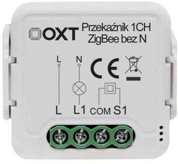 OXT mini relay module 1 circuit without N ZigBee TUYA