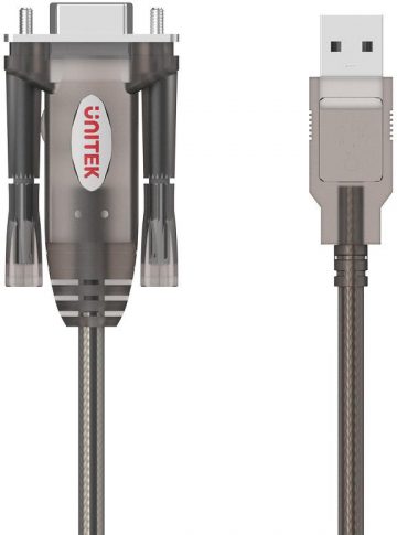 Unitek USB-A uz RS232 seriālais kabelis (DB9F)