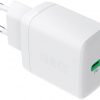 Greencell PowerSource Solo30 30W maiņstrāvas lādētājs 1xUSB-C PD 3.0 QC 4.0+ balts Greencell PowerSource Solo30 30W maiņstrāvas lādētājs 1xUSB-C PD 3.0 QC 4.0+ balts