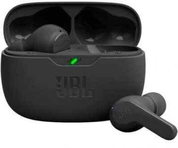 JBL Wave Beam ausīs ievietojamas austiņas, melnas