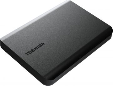 Внешний жесткий диск TOSHIBA CANVIO BASICS 2,5 дюйма, 1 ТБ, USB 3.2 Gen 1, черный