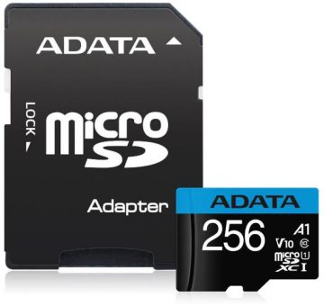 Adata microSD Premier 256 ГБ UHS1/CL10/A1 + адаптер