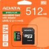 Adata MicroSD atmiņas karte Speed Plus 512GB UHS1 U3 V30 A2 180/160 MB/s Adata MicroSD atmiņas karte Speed Plus 512GB UHS1 U3 V30 A2 180/160 MB/s