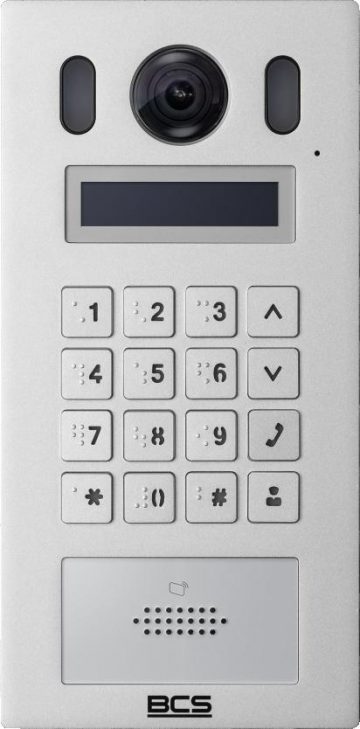 Daugiabučių IP lauko skydelis su kamera BCS-PAN9211S-S