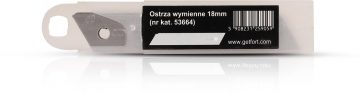 Запасные лезвия для ножа Getfort 18 мм Запасные лезвия для ножа Getfort 18 мм