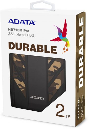 Внешний жесткий диск ADATA HD710MP 2 ТБ 2,5 дюйма USB 3.1 для военных целей