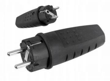 Pārnēsājams gumijas spraudnis 250V, 16A, IP LUX PAWBOL D.3158L Pārnēsājams gumijas spraudnis 250V, 16A, IP LUX PAWBOL D.3158L