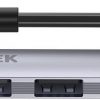 Unitek H1208B keskmezgla USB-C adapterid 1 * USB-A 5 Gbps, 3 * USB-A 2.0 Unitek H1208B keskmezgla USB-C adapterid 1 * USB-A 5 Gbps, 3 * USB-A 2.0