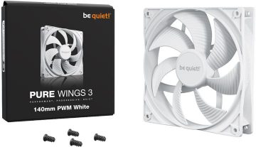 Будьте тише! Белый вентилятор Pure Wings 3 PWM 140 мм