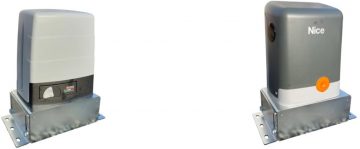 Galvanized mounting base 6.5–10.5 cm for NICE, FAAC, GENIUS, BENINCA, KEY, CAME, ROGER operators