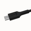 КАБЕЛЬ USB-C / USB-C Greencell PowerFlex 30 см PD 100 Вт черный силикон