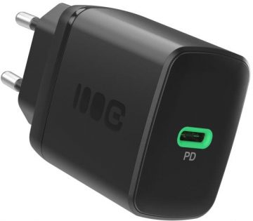 Greencell PowerSource Solo30 30W AC laadija 1xUSB-C PD 3.0 QC 4.0+ must