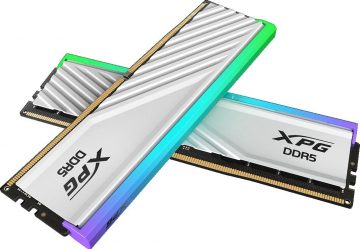 Adata XPG Lancer Blade DDR5 6000 MHz 32GB 2x16 CL30 RGB balta
