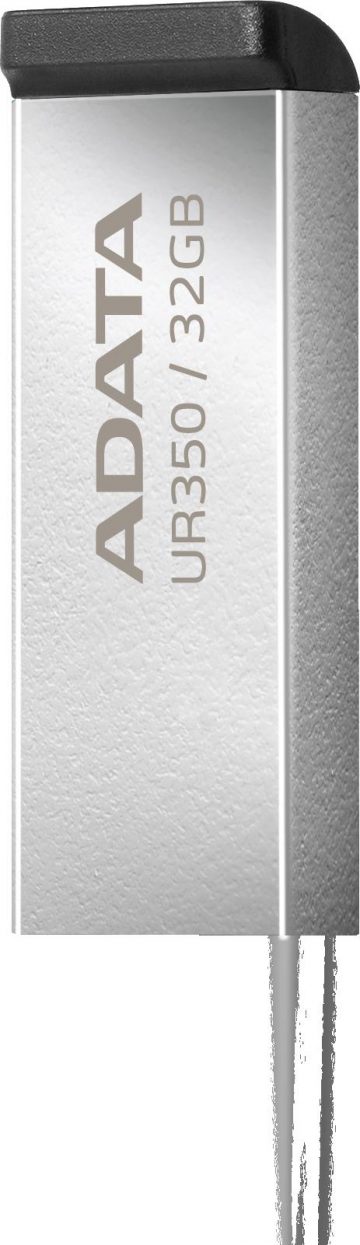 Adata UR350 32GB USB3.2 Gen1 metāla, melna zibatmiņa