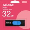 Adata UV320 32GB USB 3.2 Gen1 USB zibatmiņa, melna un zila
