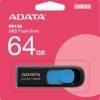 Флеш-накопитель Adata UV128 64 ГБ USB 3.2 Gen1, черно-синий