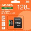 Adata microSD Speed Plus 128GB UHS1 U3 V30 A2 atmiņas karte 180/160 MB/s