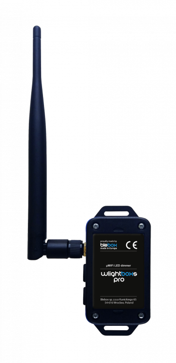 Модуль освещения Blebox wlightboxs pro с внешней антенной