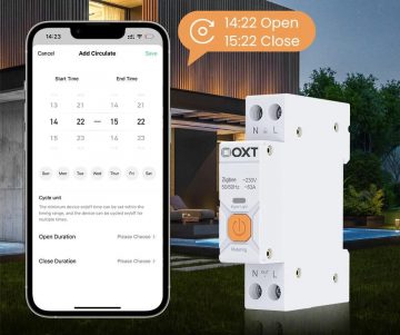 OXT nutikas kontroller | 63A | Loendur | ZigBee | Tuya T337 OXT nutikas kontroller | 63A | Loendur | ZigBee | Tuya T337