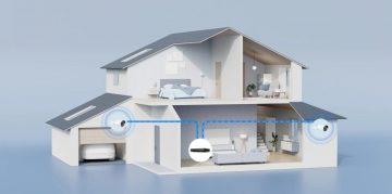 Reolink P320 5MP POE IP kamera, balta