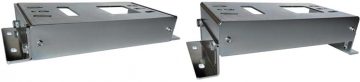 Galvanized mounting base 6.5–10.5 cm for NICE, FAAC, GENIUS, BENINCA, KEY, CAME, ROGER operators