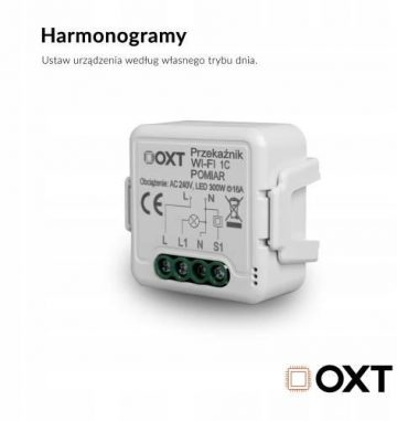 Модуль реле OXT 1 Измерение цепи 16A WIFI TUYA Модуль реле OXT 1 Измерение цепи 16A WIFI TUYA