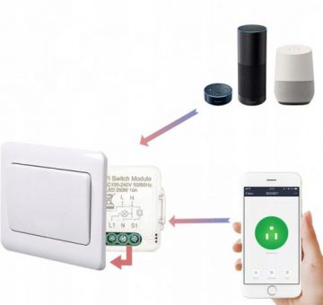 OXT mini relay module 1 circuit without N ZigBee TUYA