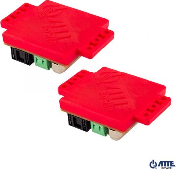 Aktīvo pārveidotāju komplekts Ethernet un PoE pārraidei ATTE xCOAX4-SET