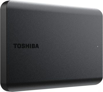 Внешний жесткий диск TOSHIBA CANVIO BASICS 2,5 дюйма, 1 ТБ, USB 3.2 Gen 1, черный