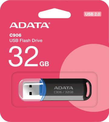 USB-флешка Adata C906 32 ГБ USB2.0, черная
