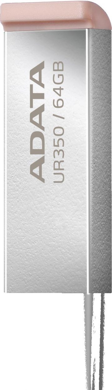 Adata USB zibatmiņa UR350 64GB USB3.2 Gen2 metāla brūna