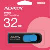 Adata UV128 32GB USB 3.2 Gen1 USB zibatmiņa, melna un zila Adata UV128 32GB USB 3.2 Gen1 USB zibatmiņa, melna un zila
