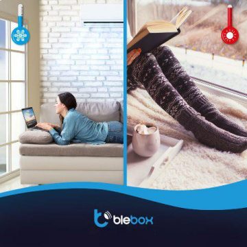 Blebox termokastes sildīšanas modulis