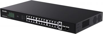 POE slēdzis Tenda TEG1128P-24-410W POE slēdzis Tenda TEG1128P-24-410W