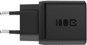 Зарядное устройство Greencell PowerSource Duo30 30 Вт переменного тока, 1 порт USB-C, 1 порт USB-A, PD 3.0 QC 4.0+, черное Зарядное устройство Greencell PowerSource Duo30 30 Вт переменного тока, 1 порт USB-C, 1 порт USB-A, PD 3.0 QC 4.0+, черное