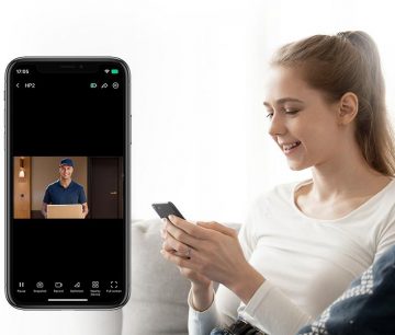 Умный видеодомофон Ezviz HP2, золотой (CS HP2)