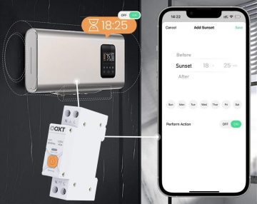 Умный контроллер OXT | 63A | Счётчик | Wi-Fi | Tuya T335 Умный контроллер OXT | 63A | Счётчик | Wi-Fi | Tuya T335
