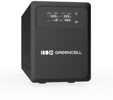UPS nepārtrauktās barošanas avots Greencell PowerCore 2000VA 1200W AVR 24VDC LCD