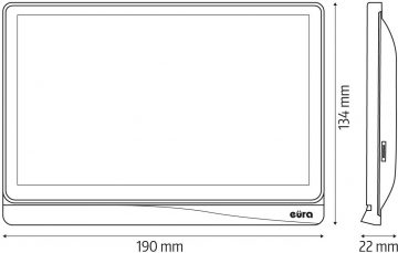 Tuya EURA VDP-30C5 video domofons Tuya EURA VDP-30C5 video domofons